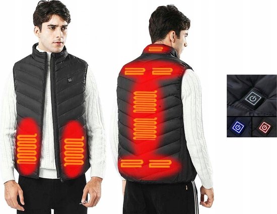 Backcountry Heated Vest Men's - Multi-Zone Heating & Windproof