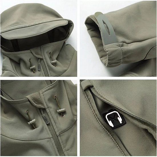 Men's Winter SoftShell Tactical Waterproof Jackets